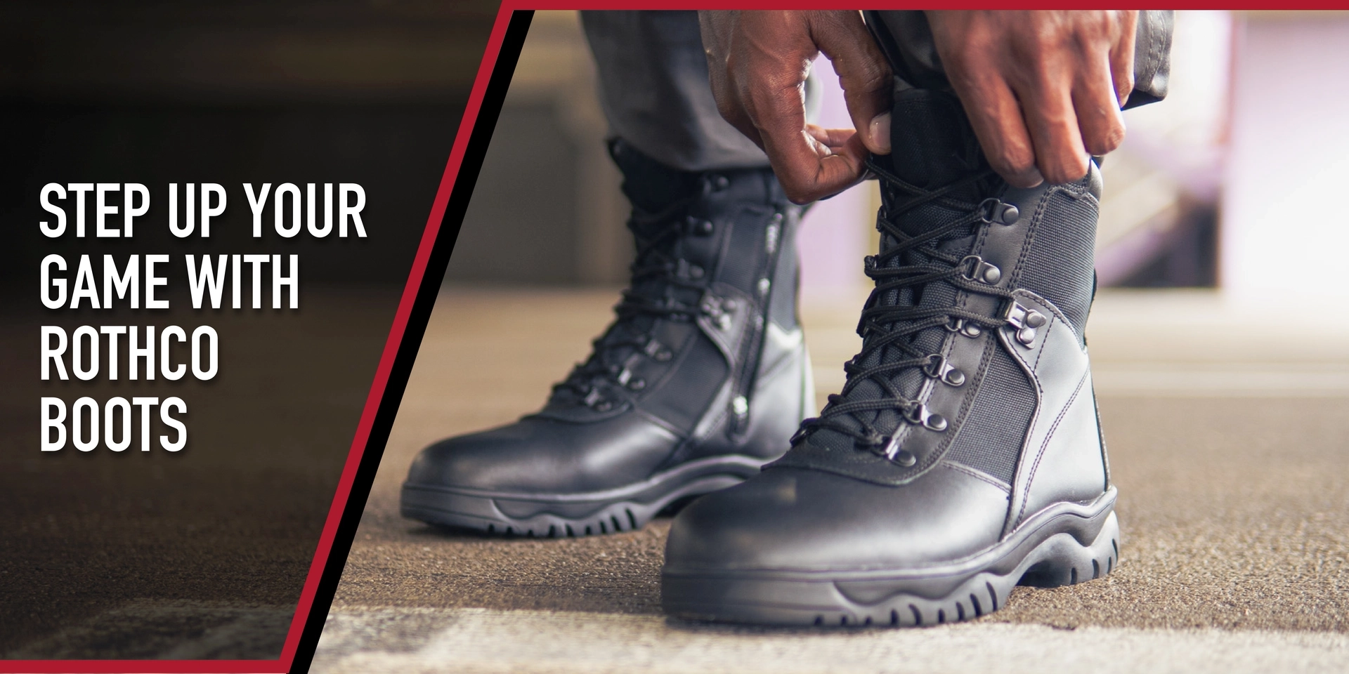Step up your game with rothco boots.